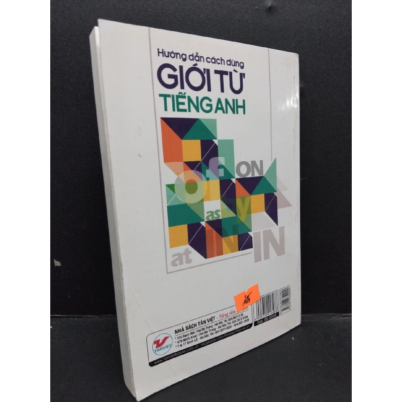 Hướng dẫn cách dùng giới từ tiếng Anh mới 90% ố bẩn nhẹ 2018 HCM1008 Đức Tín HỌC NGOẠI NGỮ 916751