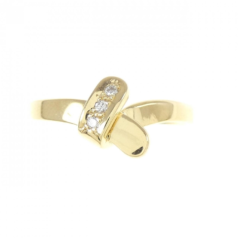 Nhẫn kim cương K18YG 0.03CT 669326