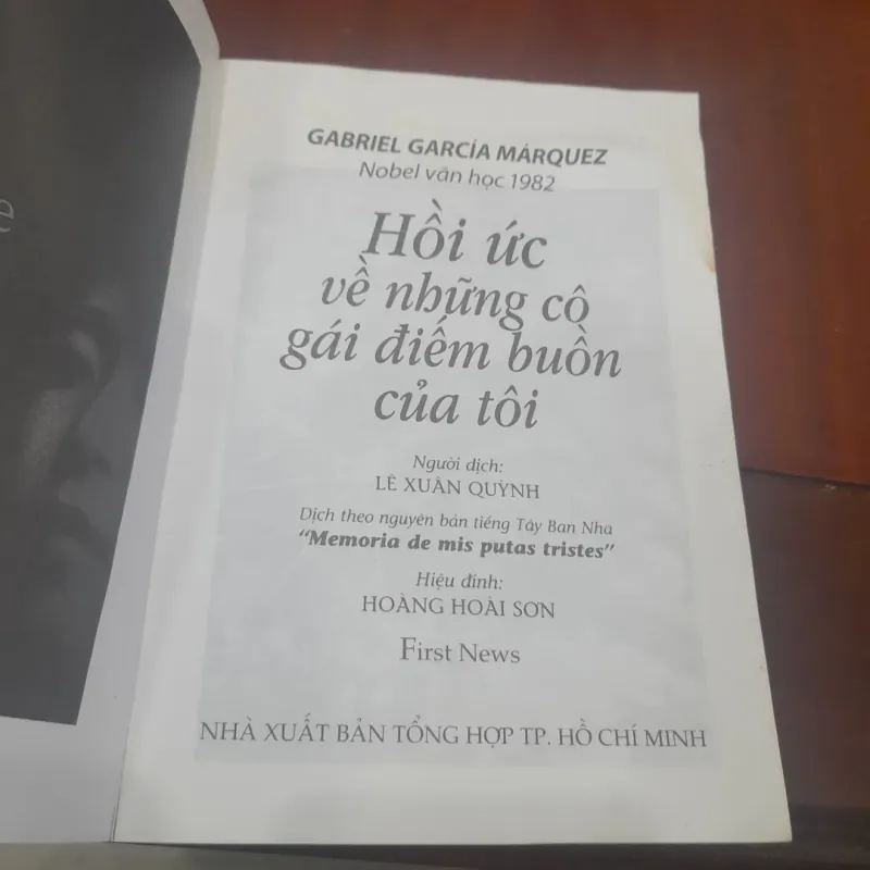 Gabriel García Márquez - HỒI ỨC VỀ NHỮNG CÔ GÁI ĐIẾM BUỒN CỦA TÔI 973441