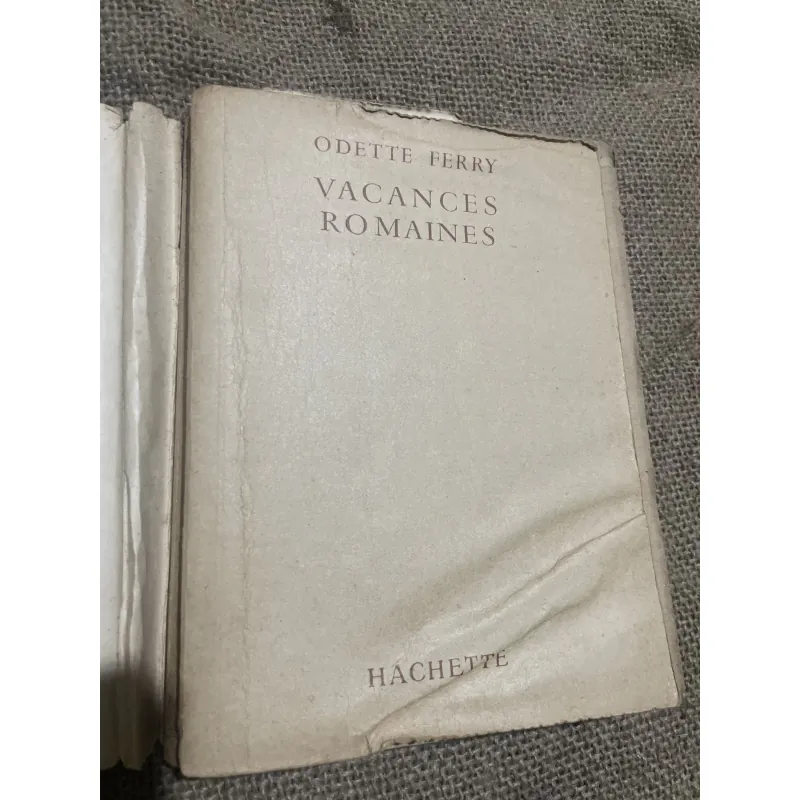 BIBLIOTHÈQUE DE LA JEUNESSE ODETTE FERRY VACANCES ROMAINES 747332