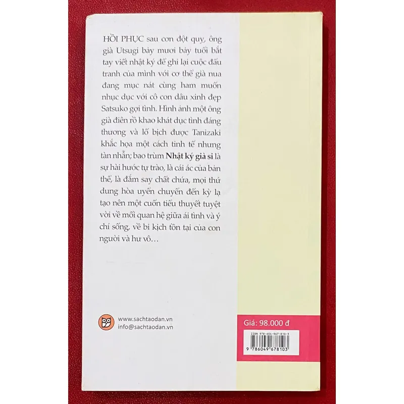 Nhật Ký Già Si - Tanizaki Junichiro 605110