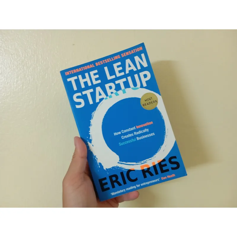 The lean start-up, english book, sách tiếng Anh  996579