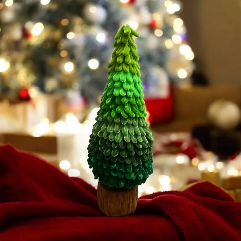 Thông  kẽm nhung hand make 20-25cm 731053