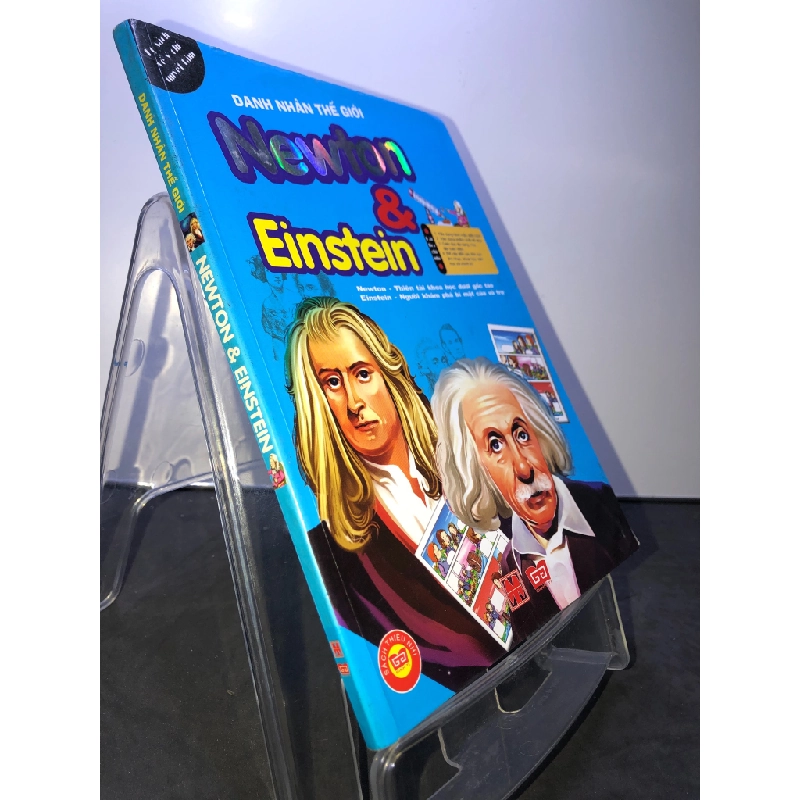 Danh nhân thế giới Newton và Einstein 2011 mới 75% bung bìa HPB0508 TRUYỆN TRANH 196215