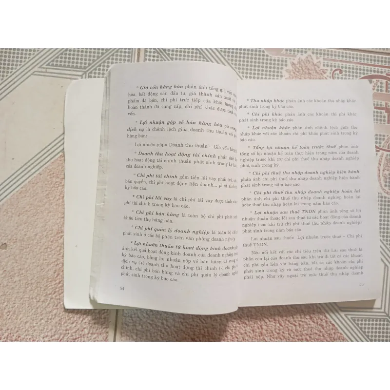 Phân tích các báo cáo tài chính  1018701