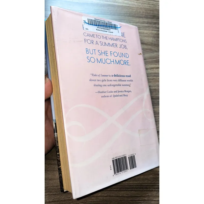 Rules of Summer by Joanna Philbin (hardcover, preloved) 728897
