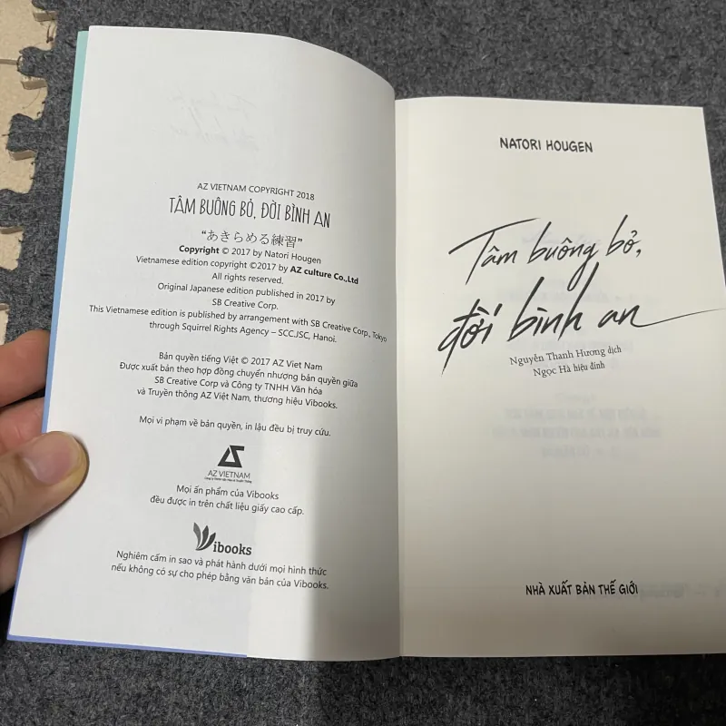 Tâm buông bỏ, đời bình an - Natori Hougen (c47) 927098