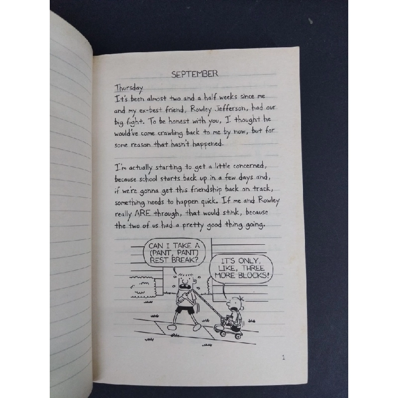 Diary of a wimpy kid the ugly truth mới 90% ố vàng HCM1712 Jeff Kinney NGOẠI VĂN 355169