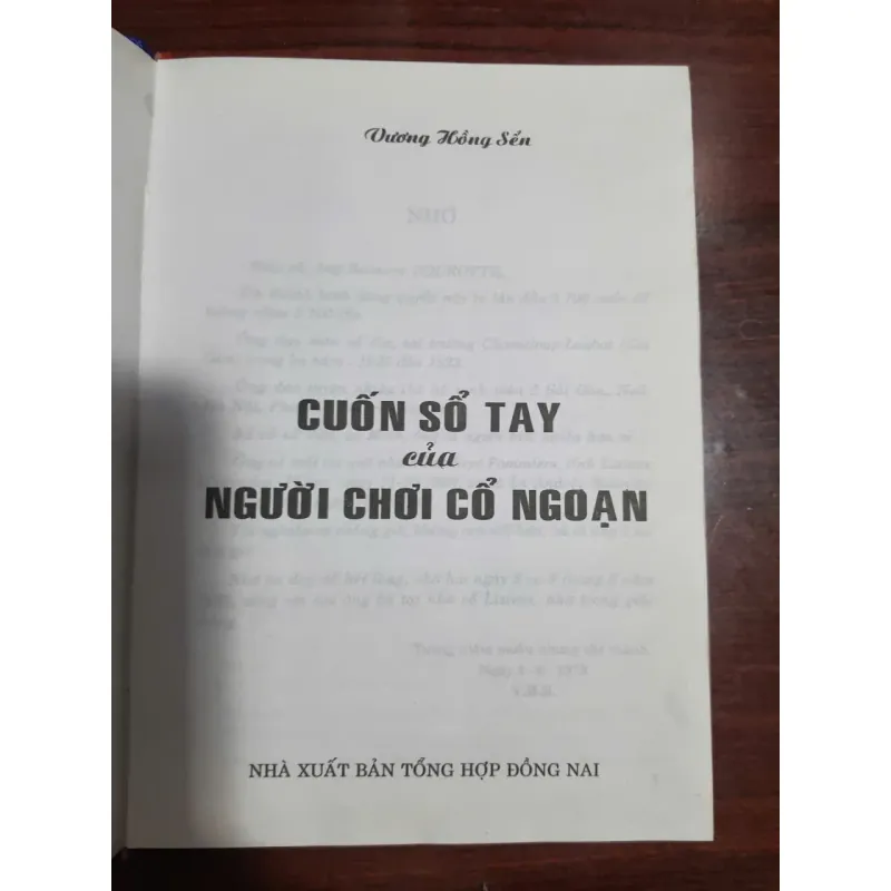 Cuốn sổ tay của những người chơi cổ ngạn 784422