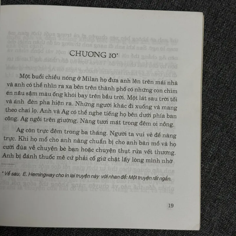 Truyện cực ngắn của Ernest Hemingway 998011