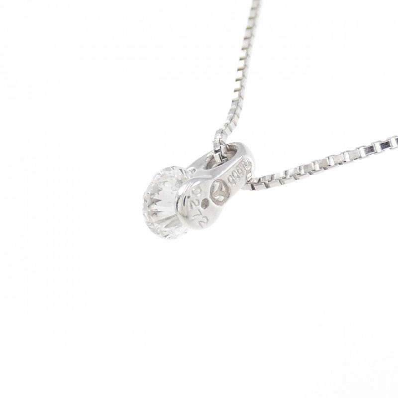 Dây chuyền kim cương Solitaire PT900/PT850 0.272CT - Hàng hiệu Chính hãng 860600