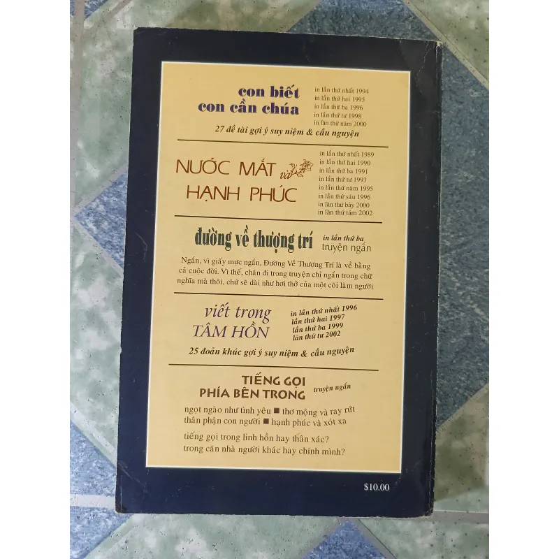 Nước mắt và hạnh phúc - Nguyễn Tầm Thường 793164