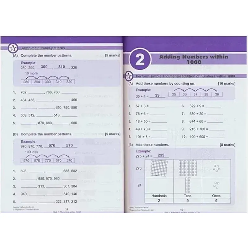 SAP Learning Mathematics N-6 (Sách nhập) - 9 quyển 796103