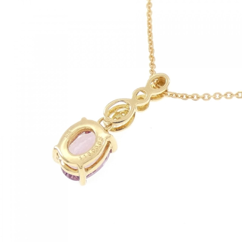 K18YG Garnet Necklace 1.13CT - Hàng hiệu Chính hãng 866288