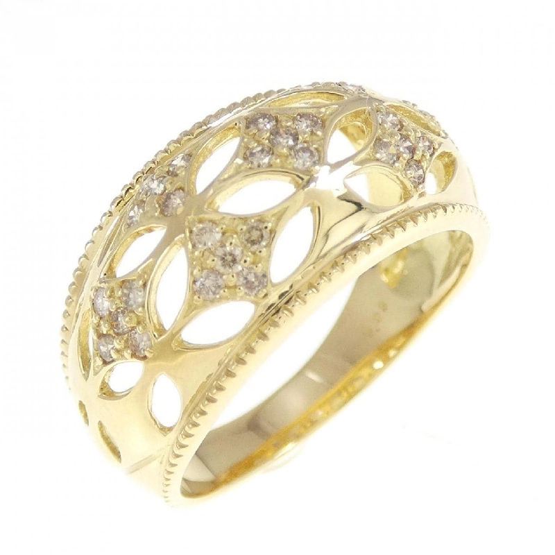 Nhẫn kim cương K18YG 0.23CT - Hàng hiệu Authentic 857431