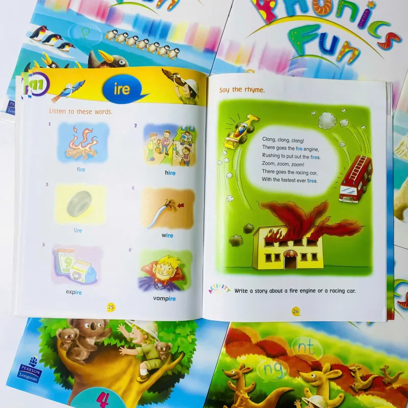 Phonics Fun (Sách nhập)- 6 levels kèm file nghe 795782