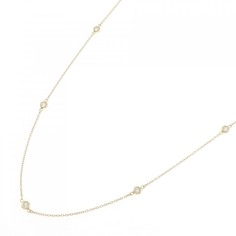 Dây chuyền kim cương K18YG 0.15CT - Hàng hiệu Chính hãng 856415