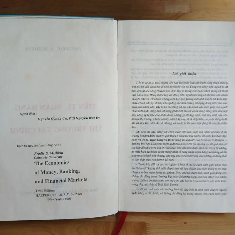 Tiền Tệ, Ngân Hàng & Thị Trường Tài Chính - Frederic S.Mishkin 558916