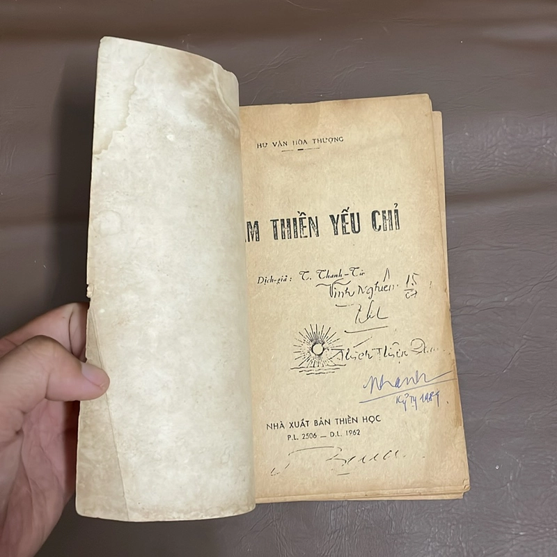 [Sách Xưa] - II Tham Thiền Yếu Chỉ - Hư Vân Hoà Thượng - Thích Thanh Từ (Dịch Giả) - 1962 522033