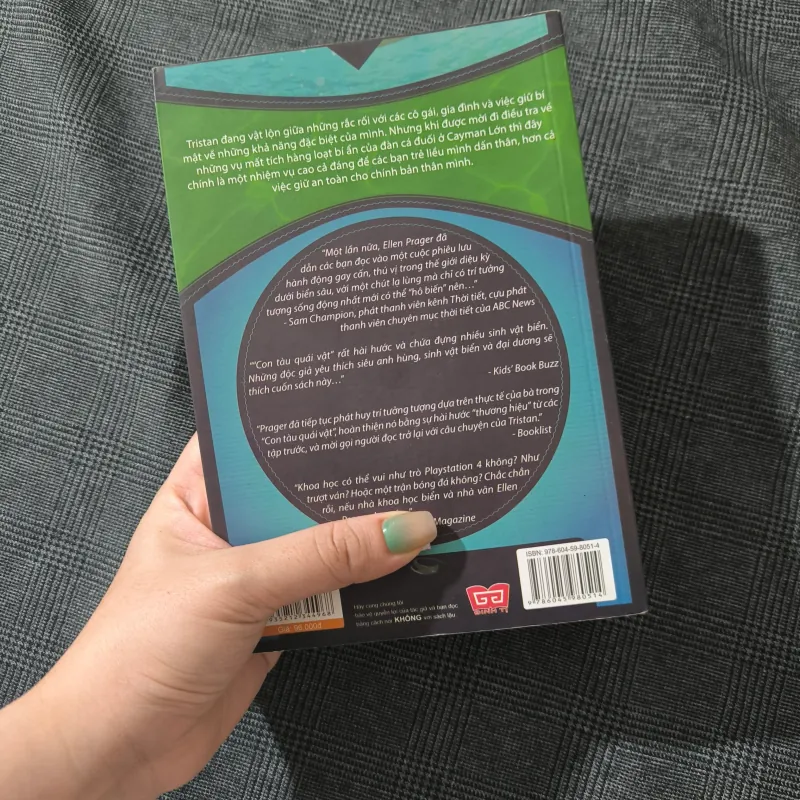 Đội vệ binh biển cả - Tập 3: Con tàu quái vật - Ellen Prager 788755