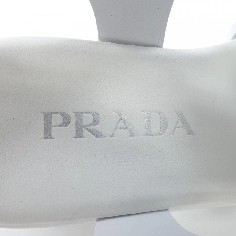 Giày sandal cao cấp PRADA với logo hình tam giác 1X853M bằng cao su - Hàng hiệu Authentic 828762