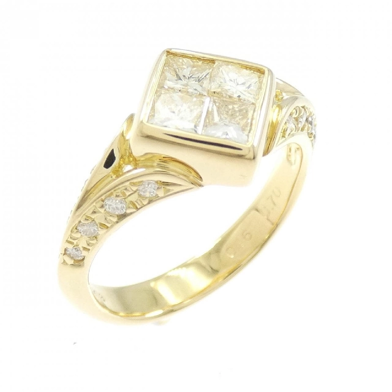 Nhẫn kim cương K18YG 0.70CT - Hàng hiệu chính hãng 851197