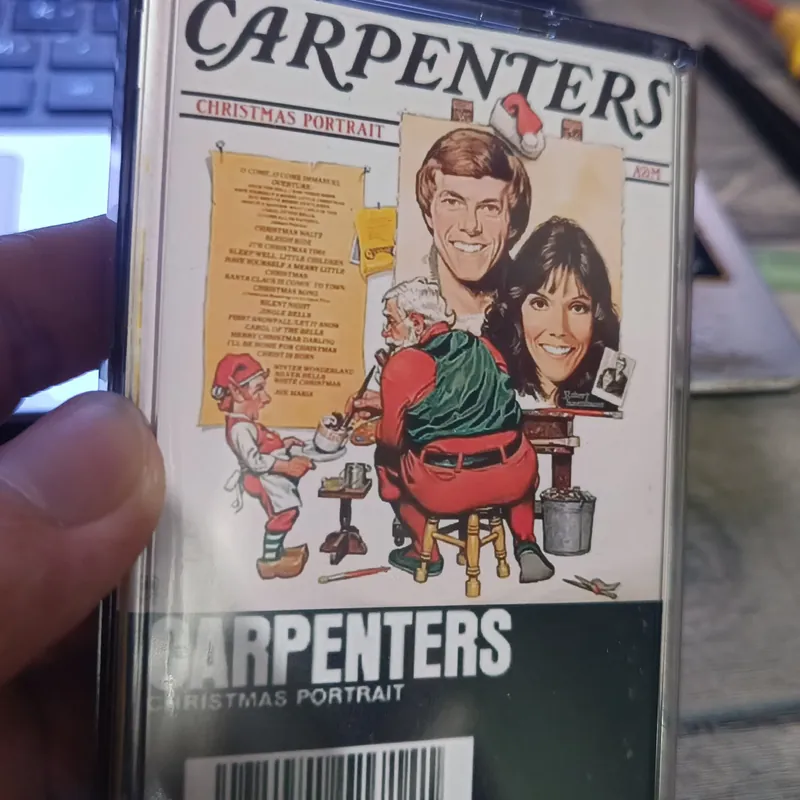 Băng Cassette Album Giáng Sinh - The Carpenters Christmas Portrait 1978 588341