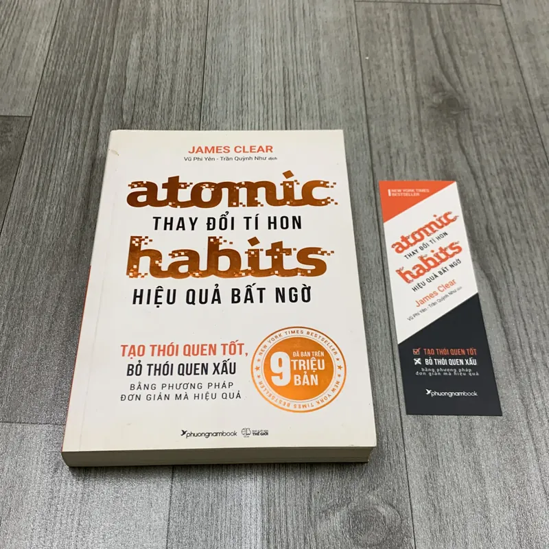 Thay đổi tý hon hiệu quả bất ngờ, automic habits. 2b4 718452