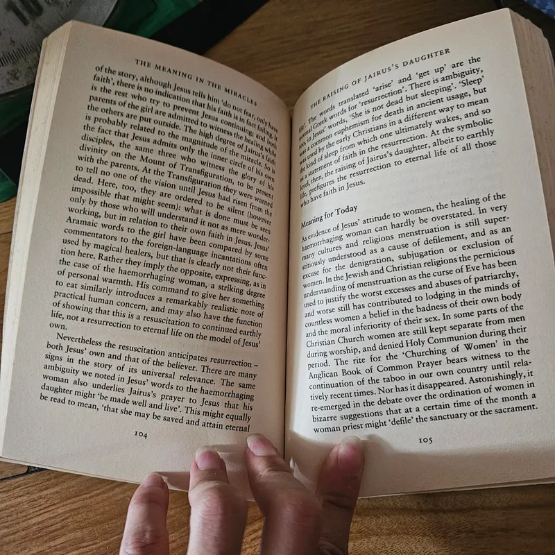 The meaning in the miracles
 739573