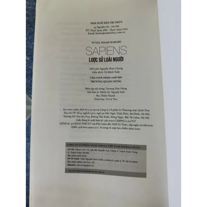 Sapiens lược sử loài người - Yuval Noah Harari 791663