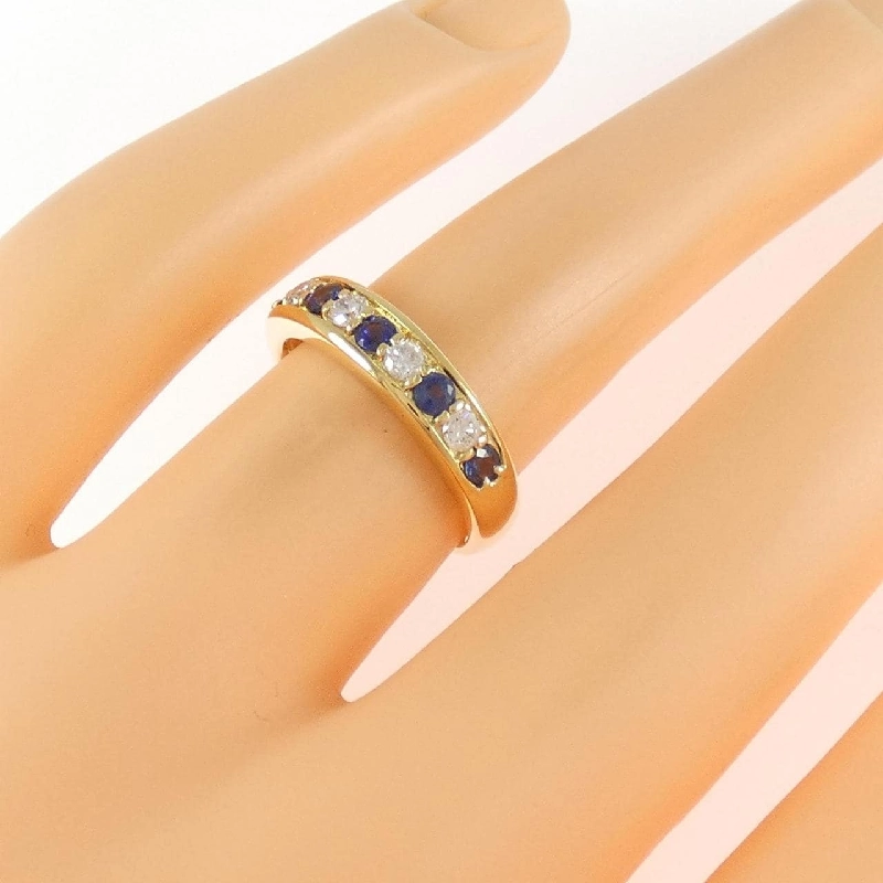 Nhẫn Sapphire K18YG 0.34CT - Hàng hiệu Chính hãng 854265