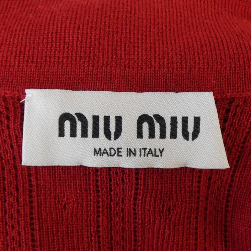Áo polo MIU MIU MIU MIU logo MMLA39 SOOO 159H - Hàng hiệu Authentic 808751