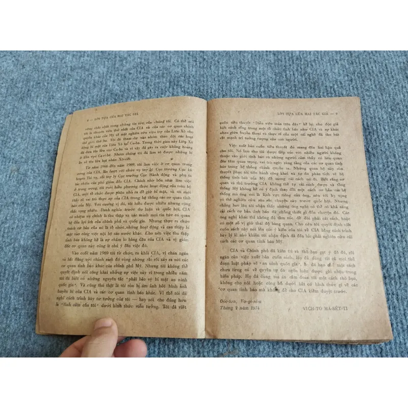 CIA VÀ BỆNH SÙNG BÁI TÌNH BÁO 568107