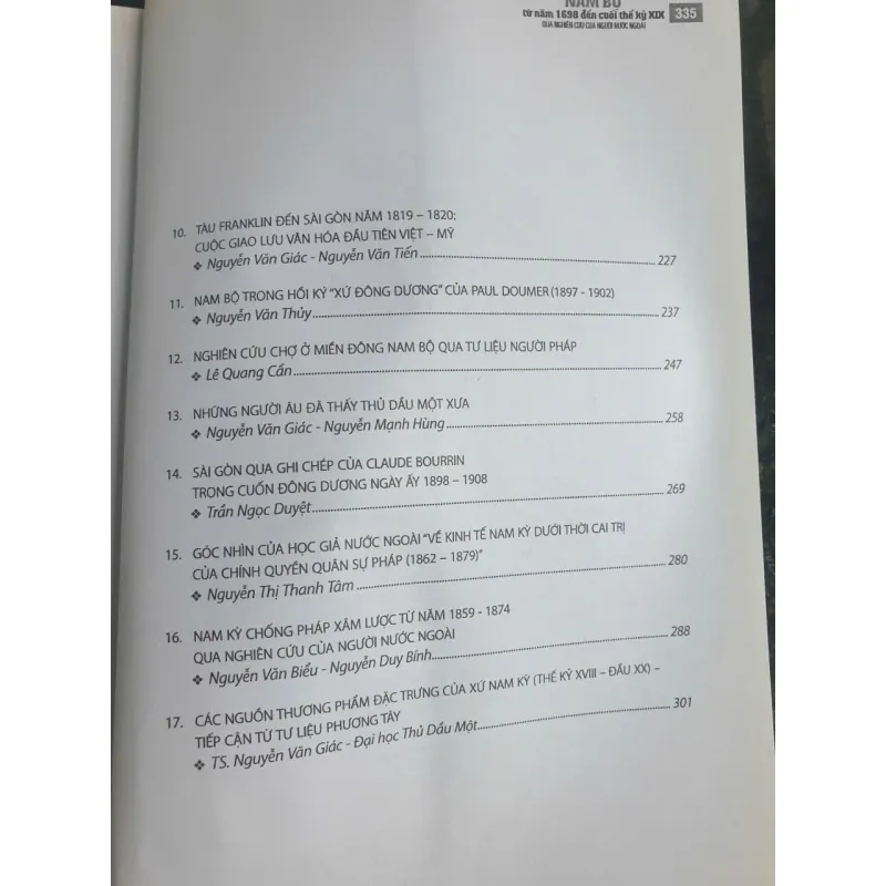 Nam Bộ Từ Năm 1968 Đến Cuối Thế Kỷ XIX Qua Nghiên Cứu Của Người Nước Ngoài 723341