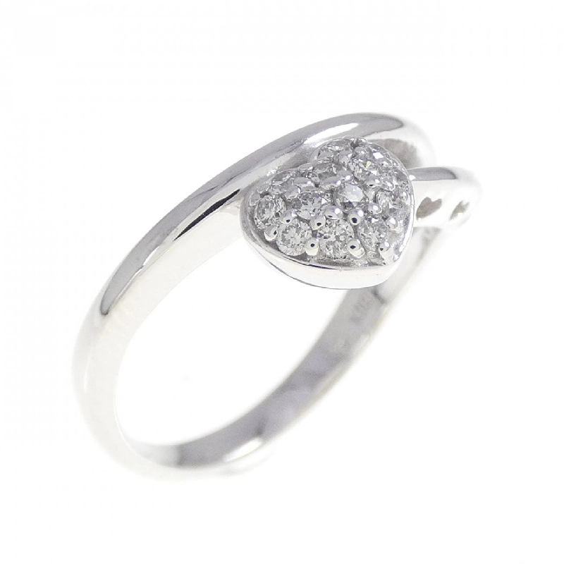 Nhẫn kim cương hình trái tim Ponte Vecchio 0.11CT - Hàng hiệu Authentic 837536