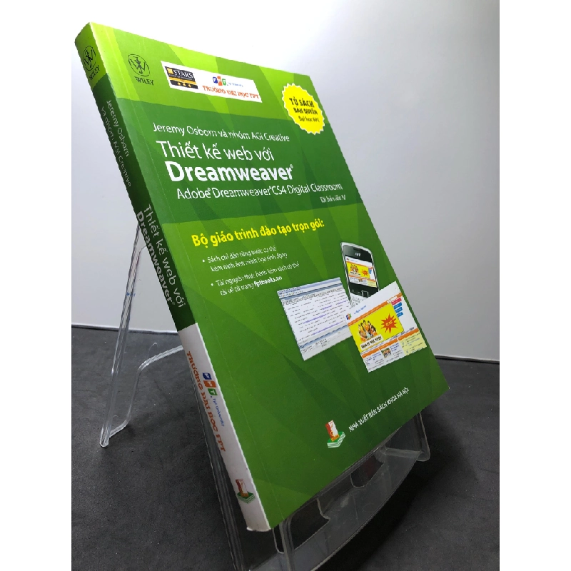 Thiết kế web với Dreamweaver 2016 FPT mới 85% bẩn nhẹ Jeremy Osborn và nhóm AGI Creative HPB2307 GIÁO TRÌNH, CHUYÊN MÔN 189809