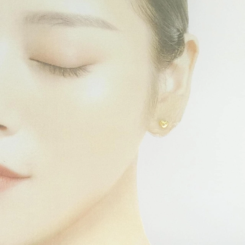 K18YG Bông tai hình trái tim - Hàng hiệu Chính hãng 869977