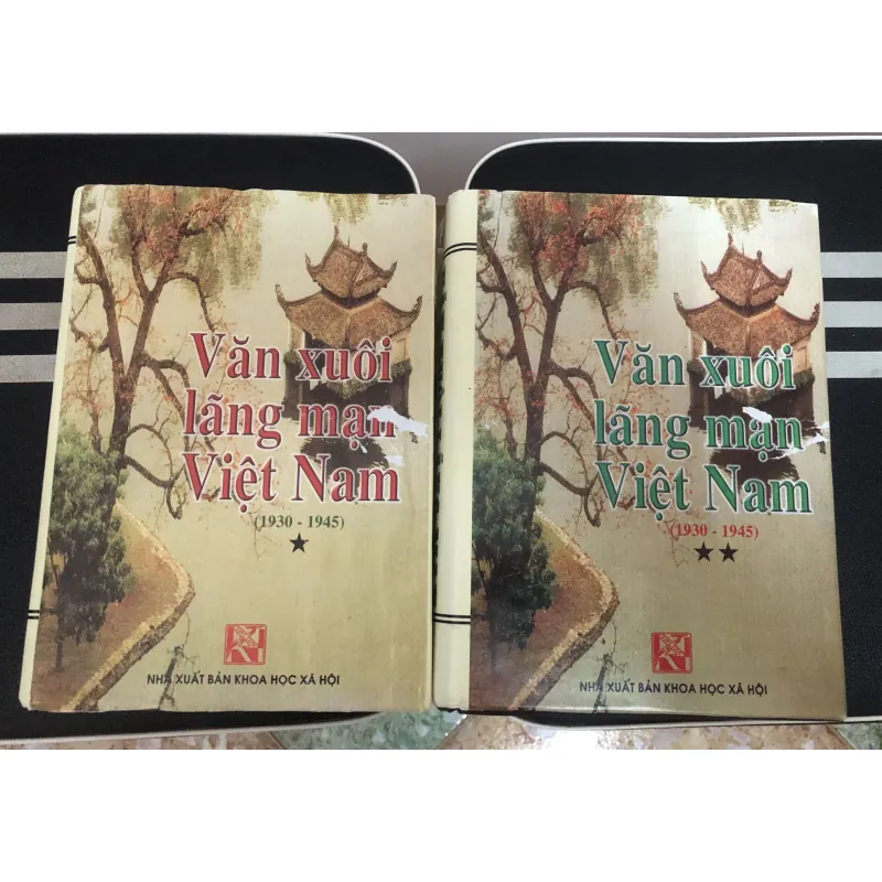 văn xuôi lãng mạn việt nam 1930-1945 bìa cứng trọn bộ 2 tập 784896