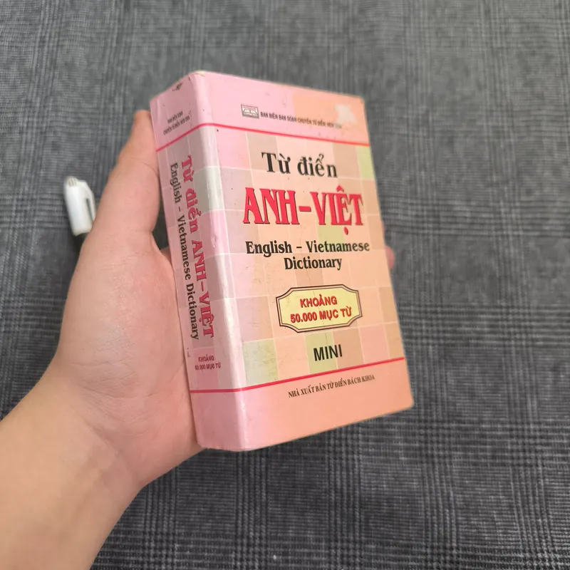(Sách bỏ túi) Từ điển Anh - Việt Mini (Khoảng 50.000 mục từ) - NXB Từ Điển Bách Khoa 560344