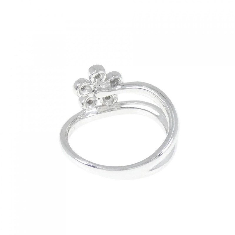 Nhẫn hồng ngọc kim cương K18WG 0.05CT - Hàng hiệu Authentic 856363