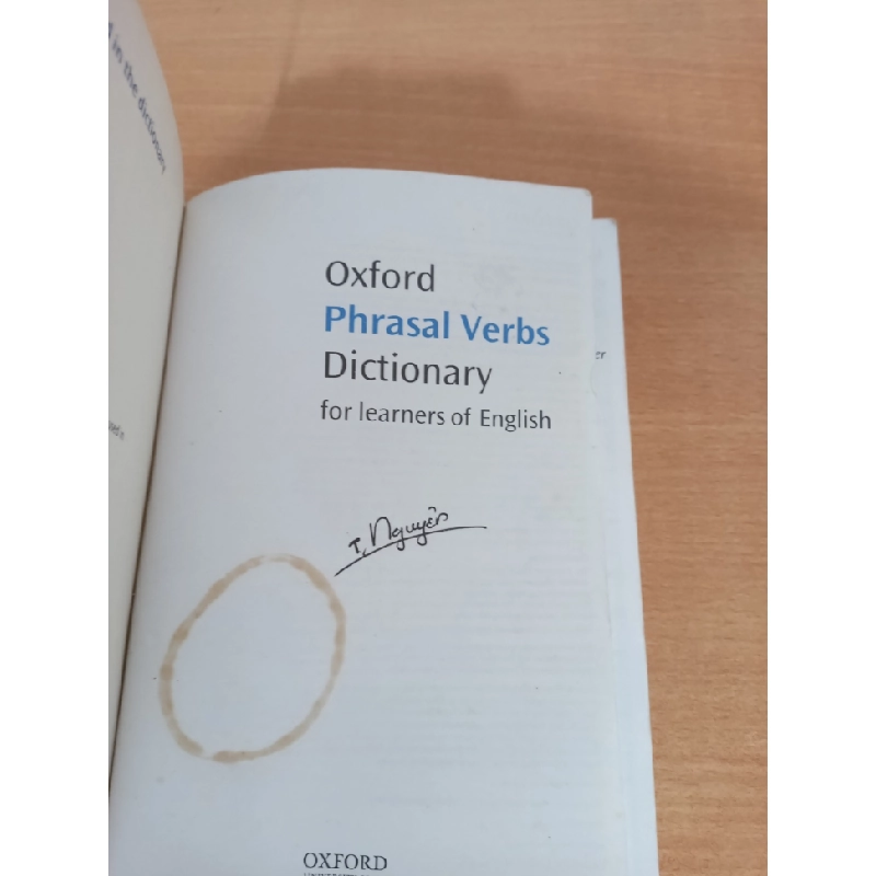 [Phiên Chợ Sách Cũ] Oxford Phrasal Verbs - New Edition S0209 547956