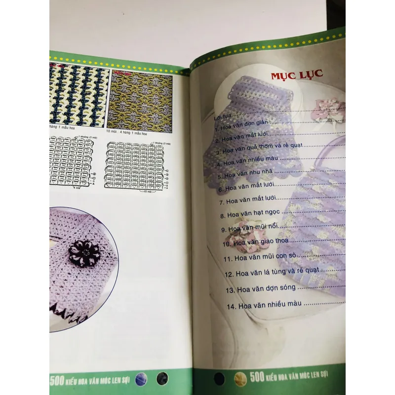 500 KIỂU HOA VĂN MÓC LEN SỢI 589039