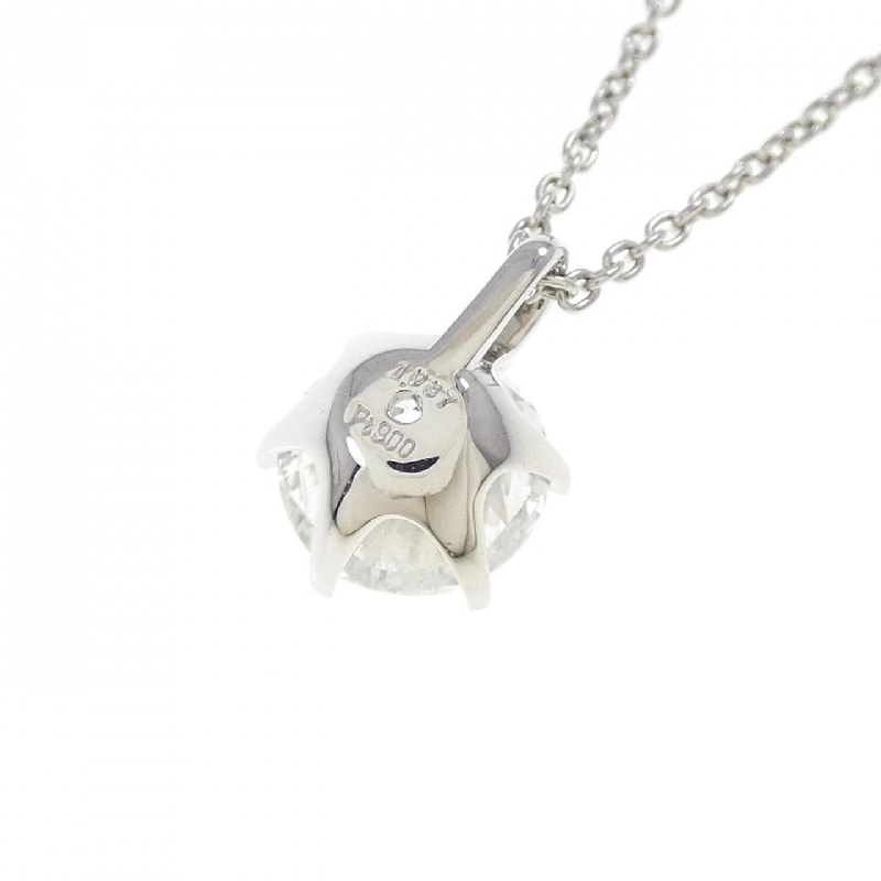 Dây chuyền kim cương Solitaire PT900/PT850 1.037CT F I1 Tốt - Hàng hiệu Chính hãng 874001