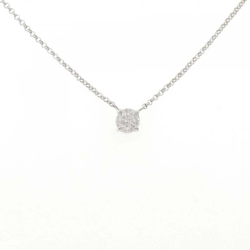 Dây chuyền kim cương Solitaire PT900/PT850 0.85CT - Hàng hiệu Chính hãng 862444