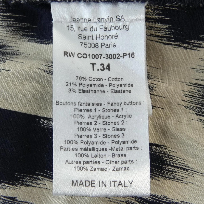 Áo khoác LANVIN - Hàng hiệu Chính hãng 818190