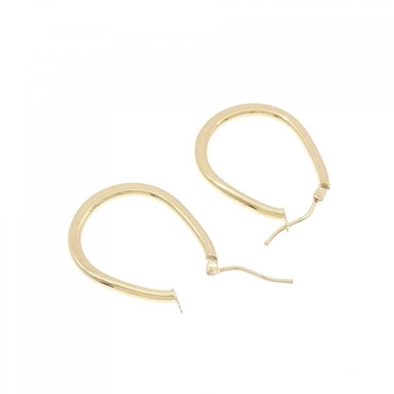 Bông tai hoop 750YG - Hàng hiệu Authentic 875305