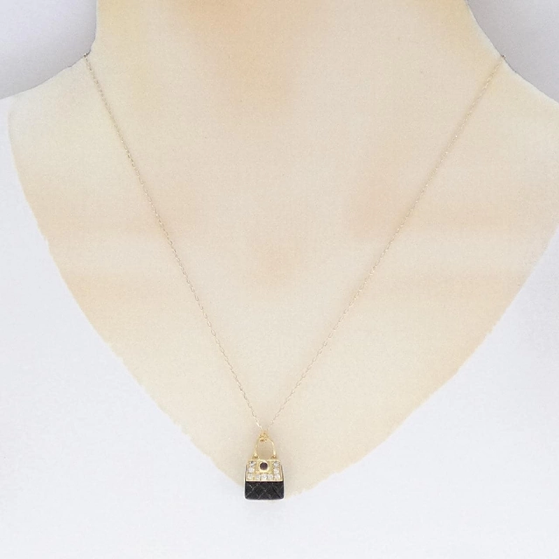 K18YG Đá màu Dây chuyền - Hàng hiệu Chính hãng 865477