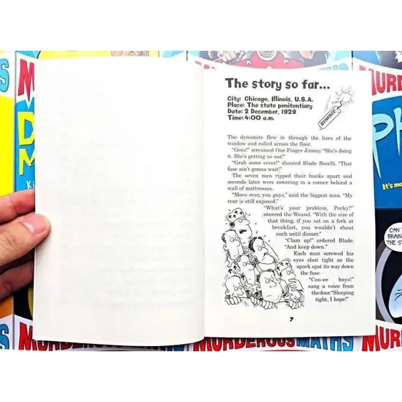 𝐌𝐔𝐑𝐃𝐄𝐑𝐎𝐔𝐒 𝐌𝐀𝐓𝐇𝐒 𝐓𝐇𝐄 𝐏𝐎𝐖𝐄𝐑 𝐎𝐅 𝐓𝐄𝐍 - Bộ 10 quyển - No box 745210