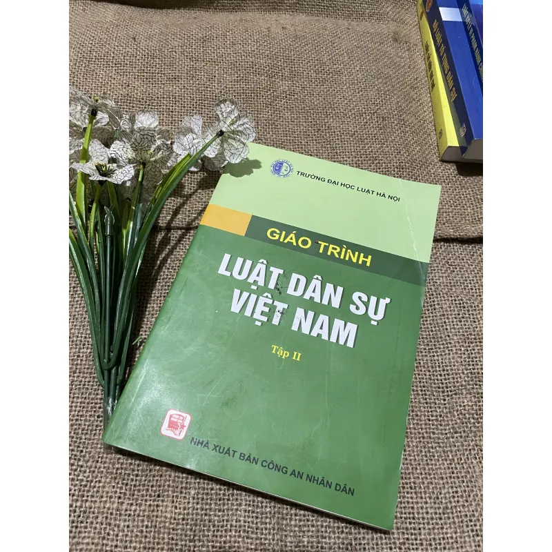 Giáo trình luật dân sự Việt Nam tập hai - 360 trang  797701