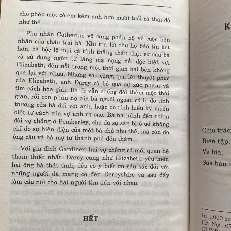 KIÊU HÃNH VÀ ĐỊNH KIẾN, JANE AUSTEN, BẢN BÌA CỨNG 518859